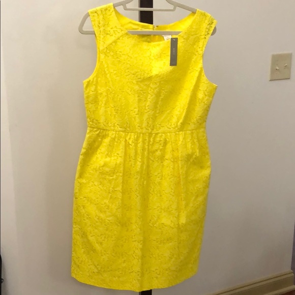 J. Crew Dresses & Skirts - J. Crew yellow dress NWT